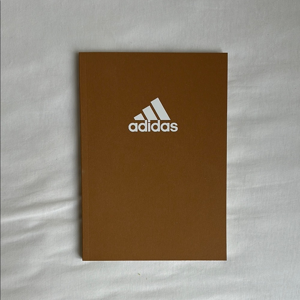 Adidas Brown Notebook
